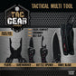 TACGEAR MULTITOOL KNIFE 6 PIECES PER DISPLAY